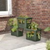 Stack & Grow, Grün, Volumen 15 Liter, Ca. 51 X 35 X 36 Cm -Der Grillgarten 0910850525 Stack Grow leaf green2 107203