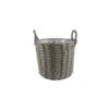 Pflanzkorb Mila, Grau, Ø 31 X H 38 Cm -Der Grillgarten 3210103589 Koelle Pflanzkorb Mila grau D31xH28cm 62001