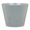Pflanzgefäß 'Purista' Mit Reservoir, Rund, Concrete, Grau, Kunststoff -Der Grillgarten 3210103998 Pflanzgefaess Purista mit Reservoir concrete 97844