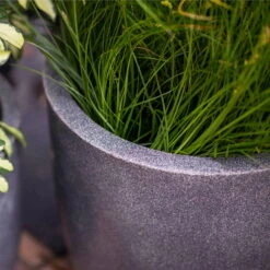 Pflanzgefäß 'Smooth', Grau 5 Pflanzgefäß 'Smooth', Grau -Der Grillgarten 3210104124 3210104125 pflanzgefaess smooth grau 116920