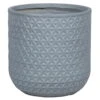 Pflanzgefäß 'Chester 04', Hellgrau -Der Grillgarten 3210801555 3210801556 3210801557 Chester 04W hellgrau 115368