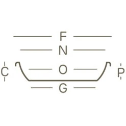 Der Grillgarten -Der Grillgarten 3220100130 Untersetzer Medea technische Zeichnung 111230 3