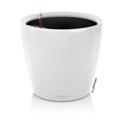 Lechuza Classico Premium 50 LS, Weiß Hochglanz, All-in-One-Set -Der Grillgarten 3325100257 Classico Premium 50LS weis All in One Set D50xH47cm RGB 7594